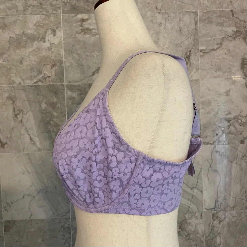 Savage X Fenty Leopard Lace Underwired Bra